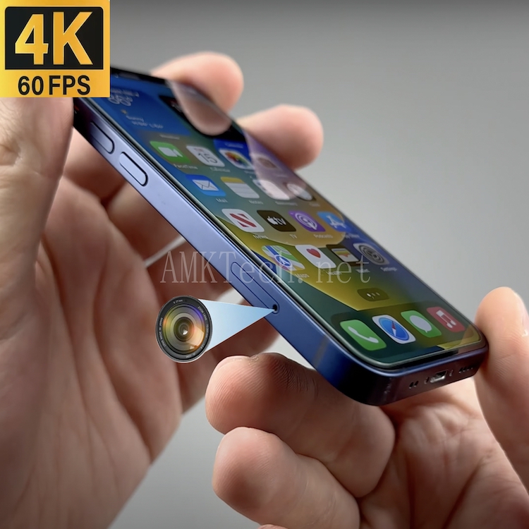 iPhone 12 Mini Hidden Camera Phone: Discreet 4K@60FPS Recording